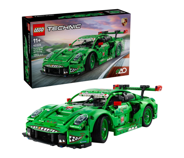 LEGO TECHNIC 42224 Samochód porsche 911 gt3 r rexy ao racing - 1473451 - zdjęcie 2